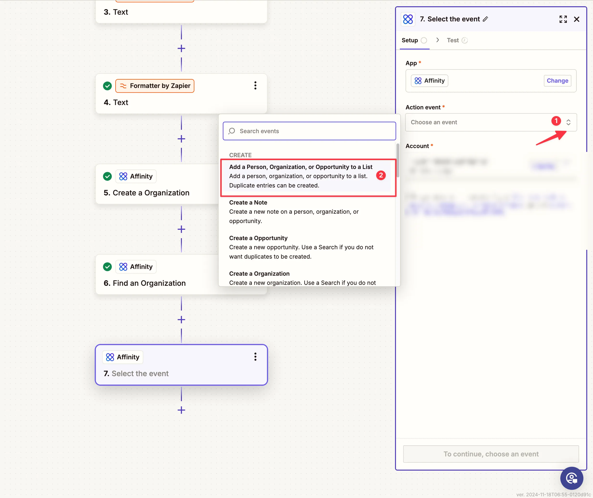 Configure List Field