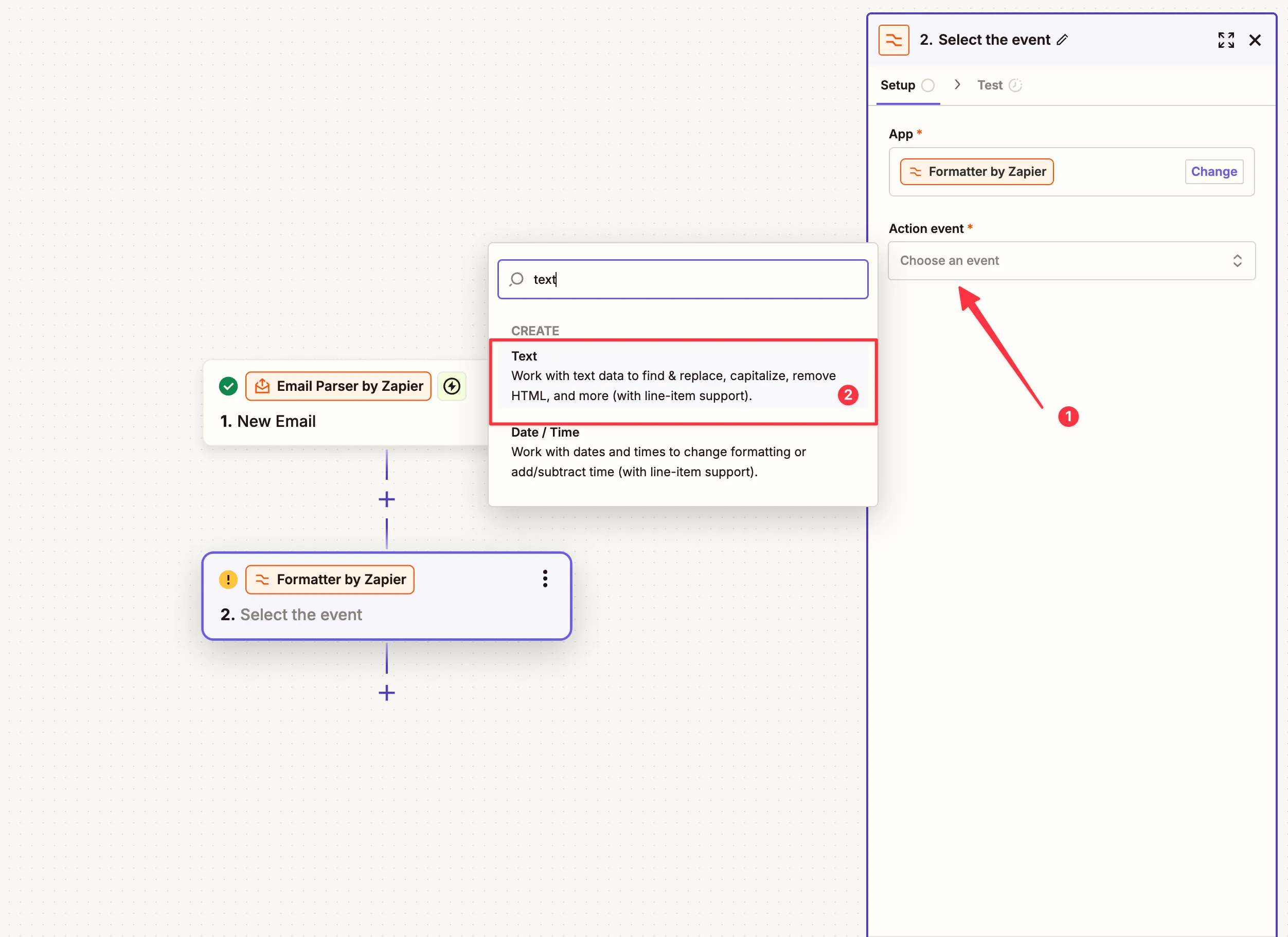 Regex Pattern Setup